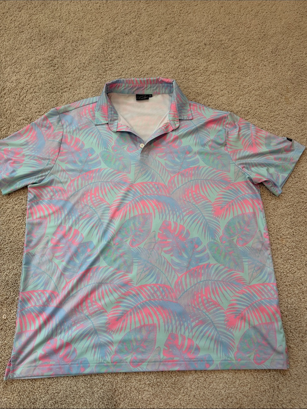 Sunday swagger - Men's Golf Polo Shirt